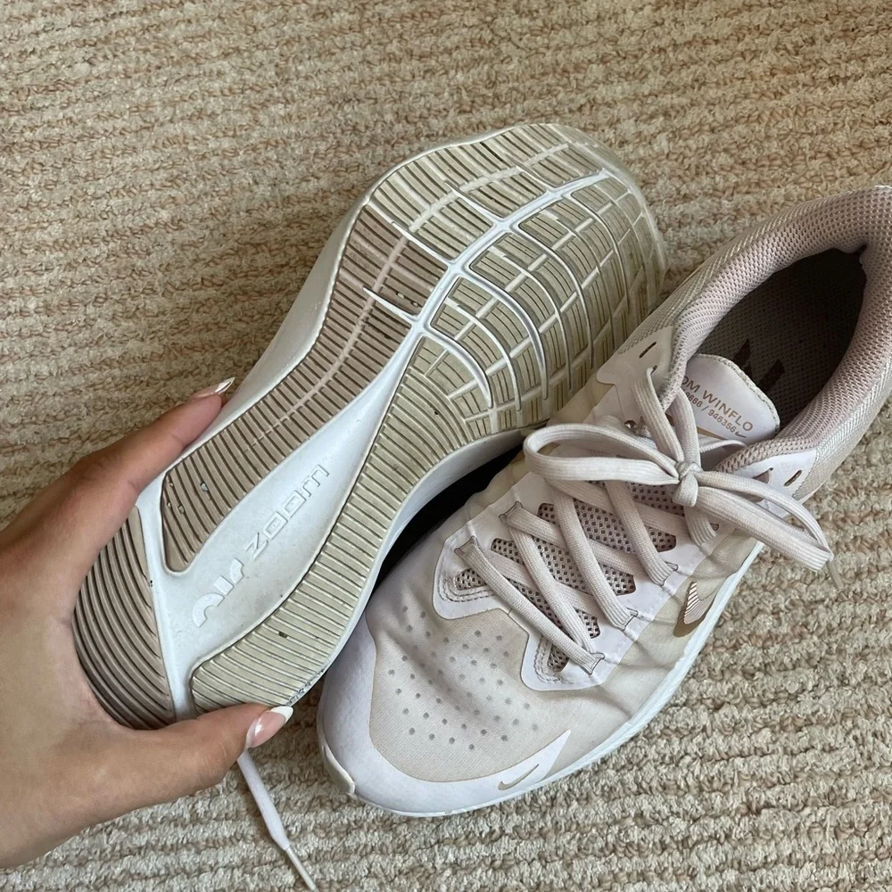 Nike Pink Athletic Shoes Zoom